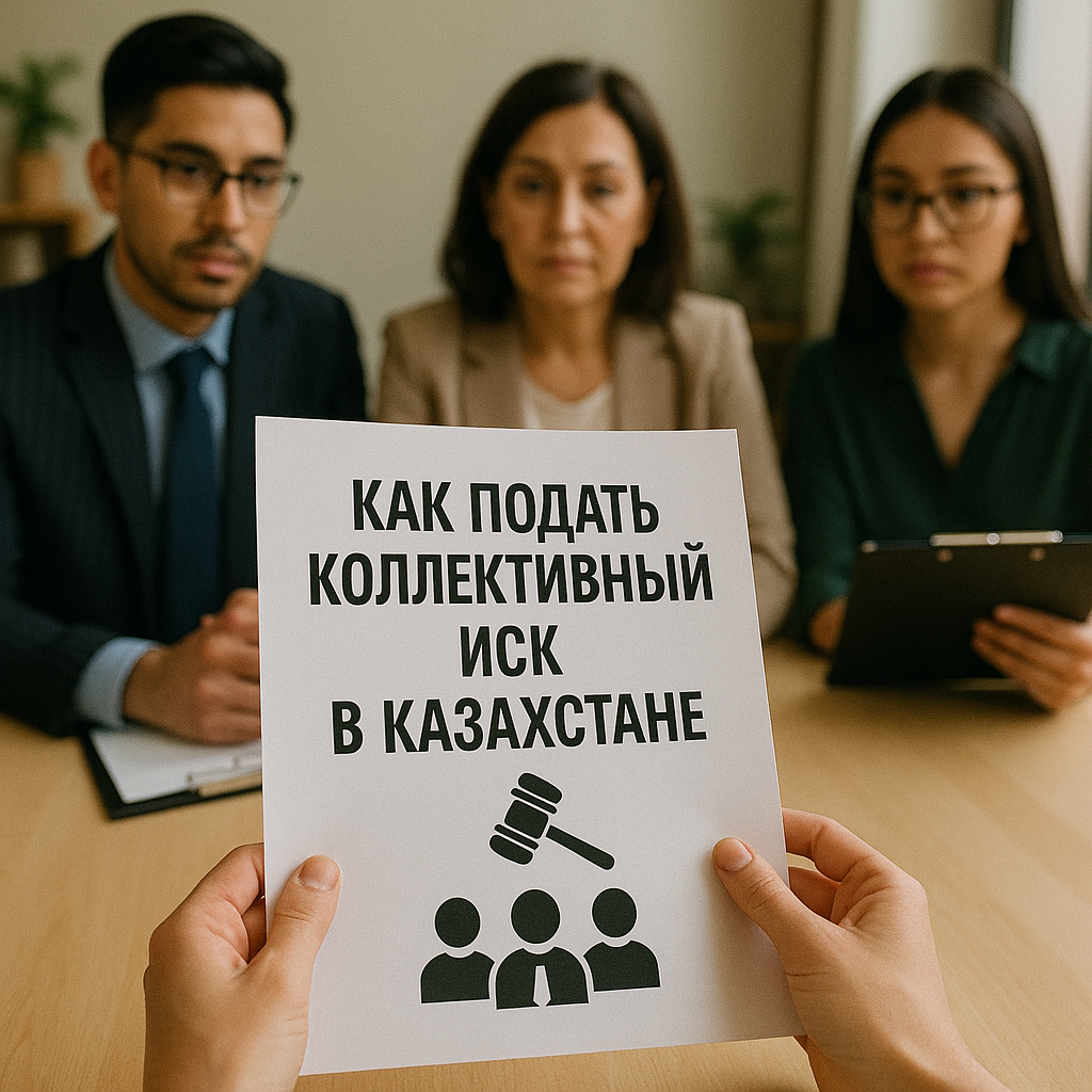 Как подать коллективный иск в Казахстане