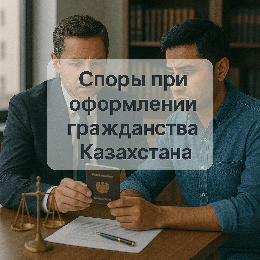 Споры при оформлении гражданства Казахстана