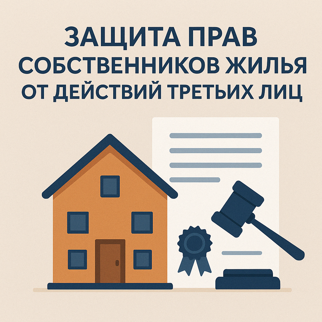 Защита прав собственников жилья от действий третьих лиц